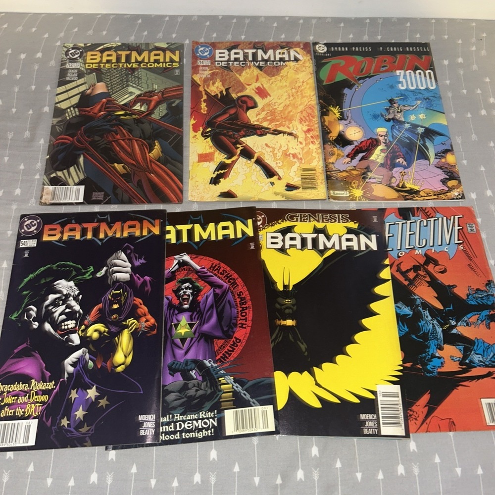 DC Batman Comic Lot Detective Set Of 7